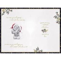 Daughter & Son-In-Law Me to You Bear Handmade Christmas Card Extra Image 1 Preview